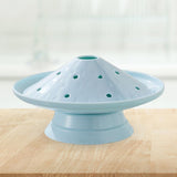 Maxbell Ice Plates Tableware Ice Meat Tray Hot Pot Dish for Restaurant Blue