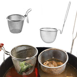Maxbell Mesh Strainer with Handle Food Colander for Home Accessory Cooking Camping