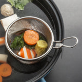 Maxbell Mesh Strainer with Handle Food Colander for Home Accessory Cooking Camping