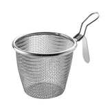 Maxbell Mesh Strainer with Handle Food Colander for Home Accessory Cooking Camping