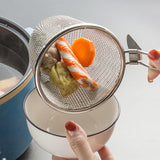 Maxbell Mesh Strainer with Handle Food Colander for Home Accessory Cooking Camping