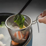 Maxbell Mesh Strainer with Handle Food Colander for Home Accessory Cooking Camping