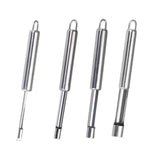Maxbell 4Pcs Core Remover Tool Pear Kitchen Tool Fruit Vegetable Tools for Jujube