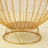 Maxbell Snack Storage Basket Fruit Tray Iron for Living Room Centerpiece