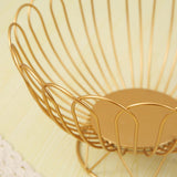 Maxbell Snack Storage Basket Fruit Tray Iron for Living Room Centerpiece