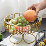 Maxbell Metal Wire Fruit Basket Minimalist Home Decor for Kitchen Wedding New Year