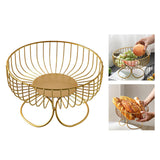 Maxbell Metal Wire Fruit Basket Minimalist Home Decor for Kitchen Wedding New Year