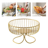 Maxbell Metal Wire Fruit Basket Minimalist Home Decor for Kitchen Wedding New Year