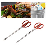 Maxbell Seafood Clip 38cm Long Lightweight Garbage Clamps for Kitchen Camping Picnic Straight