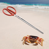 Maxbell Seafood Clip 38cm Long Lightweight Garbage Clamps for Kitchen Camping Picnic Straight