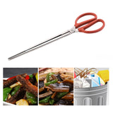 Maxbell Seafood Clip 38cm Long Lightweight Garbage Clamps for Kitchen Camping Picnic Straight