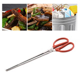 Maxbell Seafood Clip 38cm Long Lightweight Garbage Clamps for Kitchen Camping Picnic Straight