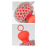 Maxbell Durable Cast Iron Scrubber Cleaner Stainless Metal Mesh Scrubber for Pots