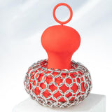 Maxbell Durable Cast Iron Scrubber Cleaner Stainless Metal Mesh Scrubber for Pots