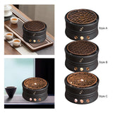 Maxbell Ceramic Teapot Warmer Holder Teapot Heater for Restaurant Hotel Style A