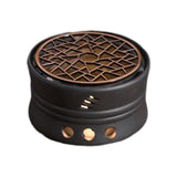 Maxbell Ceramic Teapot Warmer Holder Teapot Heater for Restaurant Hotel Style A