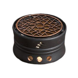 Maxbell Ceramic Teapot Warmer Holder Teapot Heater for Restaurant Hotel Style A