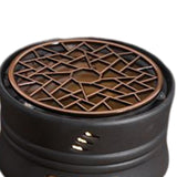 Maxbell Ceramic Teapot Warmer Holder Teapot Heater for Restaurant Hotel Style A