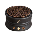 Maxbell Ceramic Teapot Warmer Holder Teapot Heater for Restaurant Hotel Style B