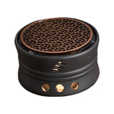 Maxbell Ceramic Teapot Warmer Holder Teapot Heater for Restaurant Hotel Style B