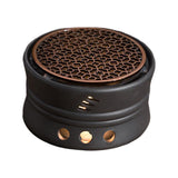 Maxbell Ceramic Teapot Warmer Holder Teapot Heater for Restaurant Hotel Style B