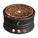 Maxbell Ceramic Teapot Warmer Holder Teapot Heater for Restaurant Hotel Style C