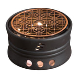 Maxbell Ceramic Teapot Warmer Holder Teapot Heater for Restaurant Hotel Style C