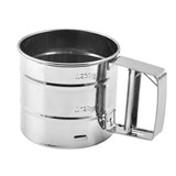 Maxbell Handheld Flour Sieve Fine Mesh Flour Colander Manual for Baking