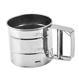 Maxbell Handheld Flour Sieve Fine Mesh Flour Colander Manual for Baking