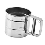 Maxbell Handheld Flour Sieve Fine Mesh Flour Colander Manual for Baking