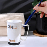 Maxbell Bathroom Tumbler Cup Toothbrush Cup Mug with Handles for Adults Friends Black