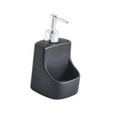 Maxbell 390ml/13oz Hand Soap Dispenser Holder with Pump for Bedroom Hotel Mouthwash Black