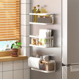 Maxbell Storage Rack No Drilling Multifunctional for Living Room Restroom Dormitory Black