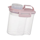 Maxbell Cereal Storage Container Storage Jars for Kitchen Baking Supplies Nuts 1.5kg pink