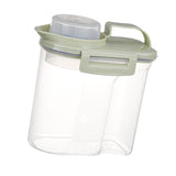 Maxbell Cereal Storage Container Storage Jars for Kitchen Baking Supplies Nuts 1.5kg Green