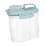 Maxbell Cereal Storage Container Storage Jars for Kitchen Baking Supplies Nuts 1.5kg Blue