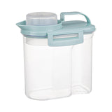 Maxbell Cereal Storage Container Storage Jars for Kitchen Baking Supplies Nuts 1.5kg Blue