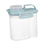 Maxbell Cereal Storage Container Storage Jars for Kitchen Baking Supplies Nuts 1.5kg Blue