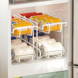 Maxbell Beverage Can Dispenser Organizer for Pantry Cupboard Shelf Refrigerator