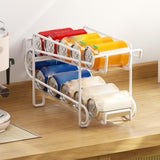 Maxbell Beverage Can Dispenser Organizer for Pantry Cupboard Shelf Refrigerator