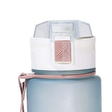 Maxbell 900ml water Bottle with Straw Gradient Colours Stylish Sturdy Style A