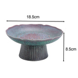 Maxbell Footed Fruit Bowl Drainable Japanese Style Decorative Desktop