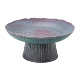 Maxbell Footed Fruit Bowl Drainable Japanese Style Decorative Desktop