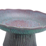 Maxbell Footed Fruit Bowl Drainable Japanese Style Decorative Desktop