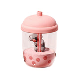 Maxbell Mini Air Humidifier Koala Bubble Tea Shaped Personal Humidifiers for Home Pink