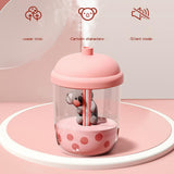 Maxbell Mini Air Humidifier Koala Bubble Tea Shaped Personal Humidifiers for Home Pink