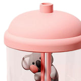 Maxbell Mini Air Humidifier Koala Bubble Tea Shaped Personal Humidifiers for Home Pink