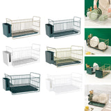 Maxbell Dish Drying Rack Dish Drainer Organizer Rack for Dining Room Restaurant Aureate Narrow