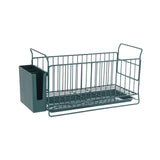 Maxbell Dish Drying Rack Dish Drainer Organizer Rack for Dining Room Restaurant Green Narrow