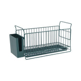 Maxbell Dish Drying Rack Dish Drainer Organizer Rack for Dining Room Restaurant Green Narrow